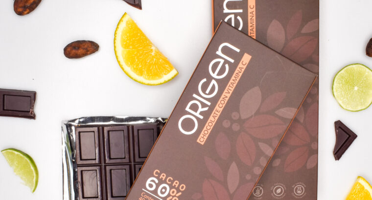 Beneficios del Chocolate Negro Origen Ecuador 60% Cacao + Vitamina C
